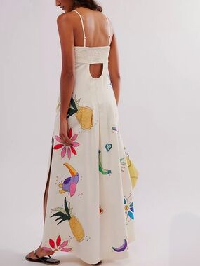 Free People San Tropez Maxi Dress-Size Small